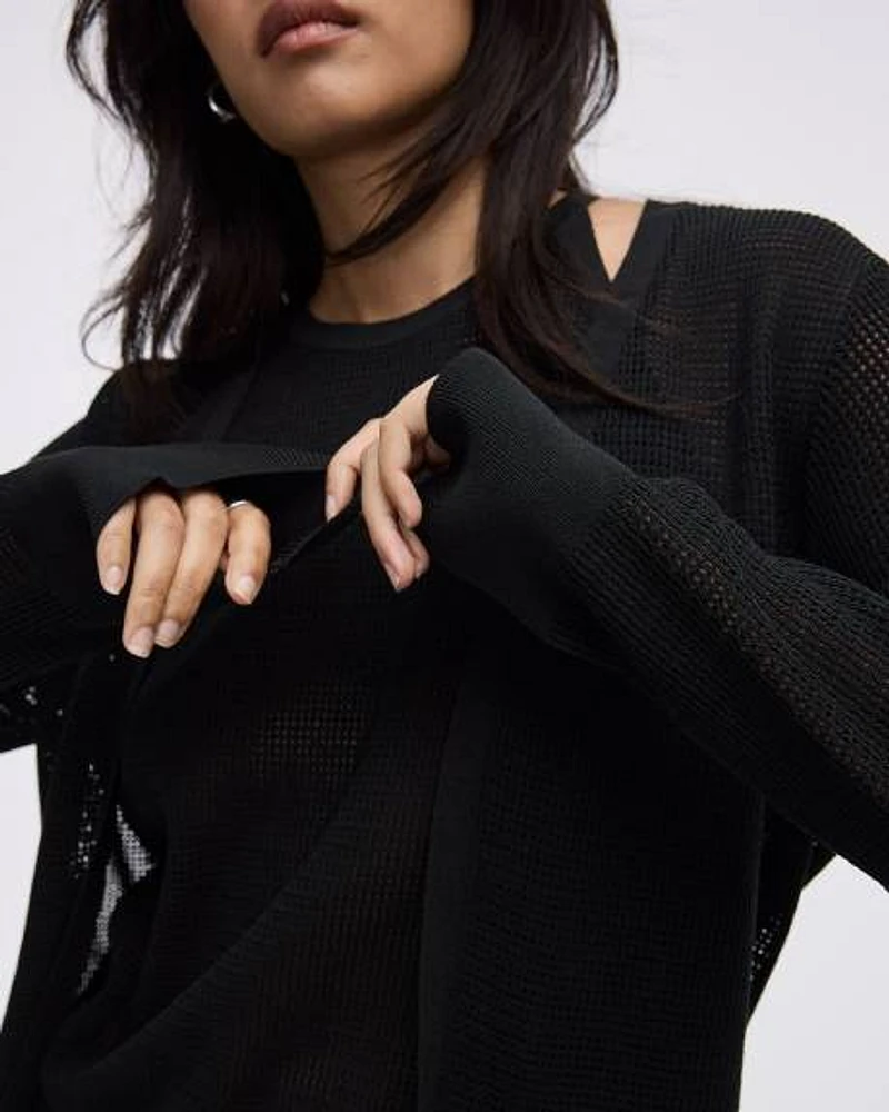 Long-Sleeve Fitted Bolero