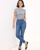 Skinny-Leg High-Rise Jean