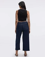 Sleeveless Crew-Neck Vest