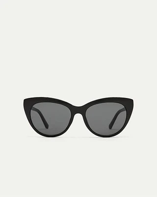 Plastic Cat Eye Sunglasses