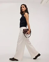 Wide-Leg High-Rise Jean