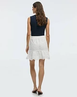 Mini Eyelet Skirt