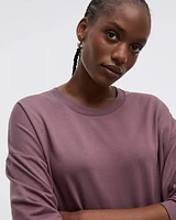 Long-Sleeve Crew-Neck Sweatshirt