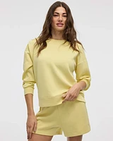 Crew-Neck Scuba Sweatshirt