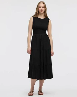Robe midi sans manches