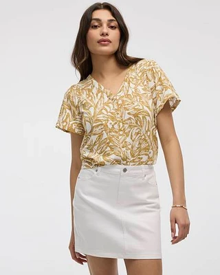Jupe-short en denim