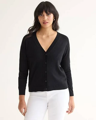 Cardigan à col V