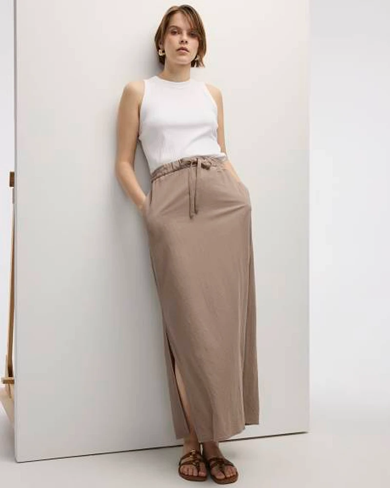 Jupe maxi extensible