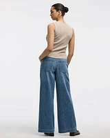 V-Neck Ribbed Vest
