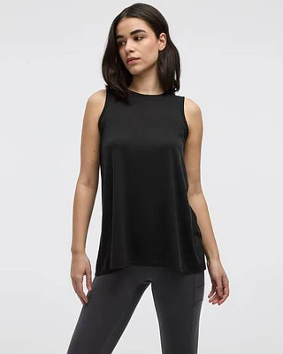 Camisole évasée à col rond