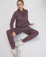 Velvet Ottoman-Knit Jogger