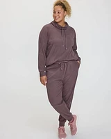 Velvet Ottoman-Knit Jogger