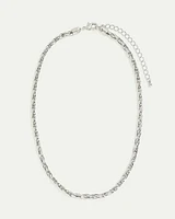 Collier court à maillons