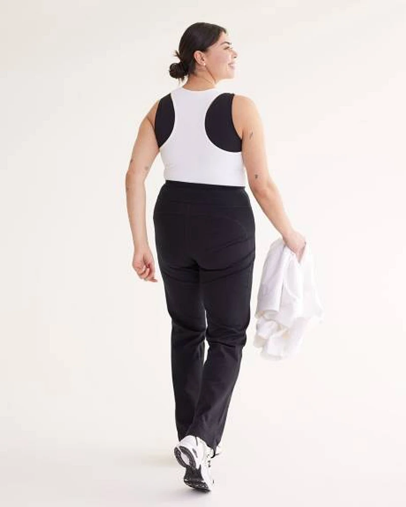 Straight-Leg Sculptor Pants