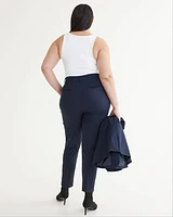Slim-Leg High-Rise Pant