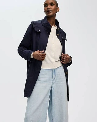 Manteau de pluie à capuchon