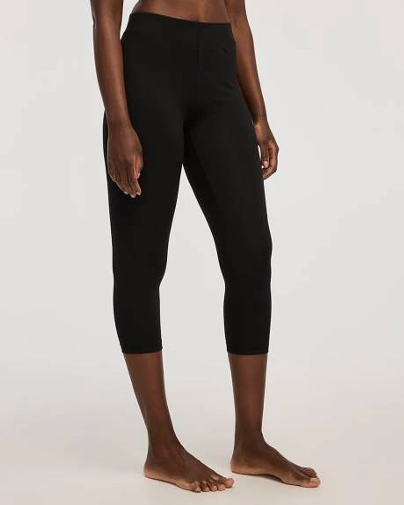 Legging capri en coton