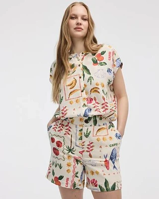 Short à taille élastique