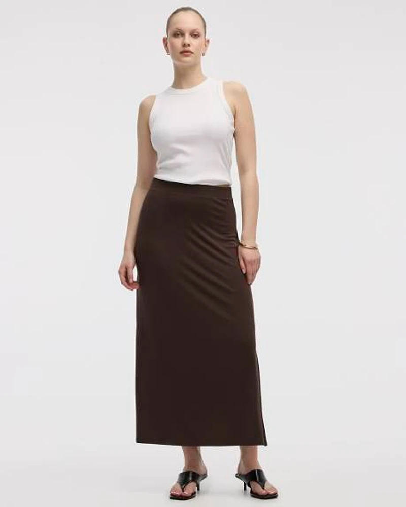 Pull-On Maxi Skirt