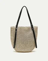 Straw Tote Bag