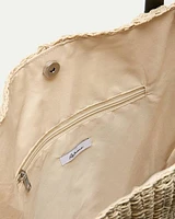 Straw Tote Bag