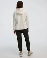 Textured Hooded Pullover