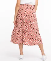 Bias Cut Midi Skirt