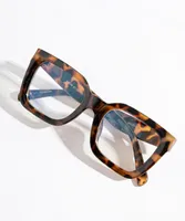 Tortoise Square Blue Light Glasses