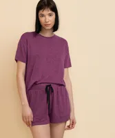 T-Shirt & Short Pajama Lounge Set