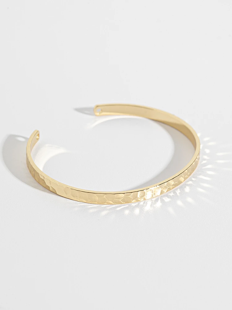 Textured Bangle Bracelet