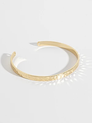 Textured Bangle Bracelet