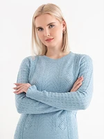 Pointelle Sweater
