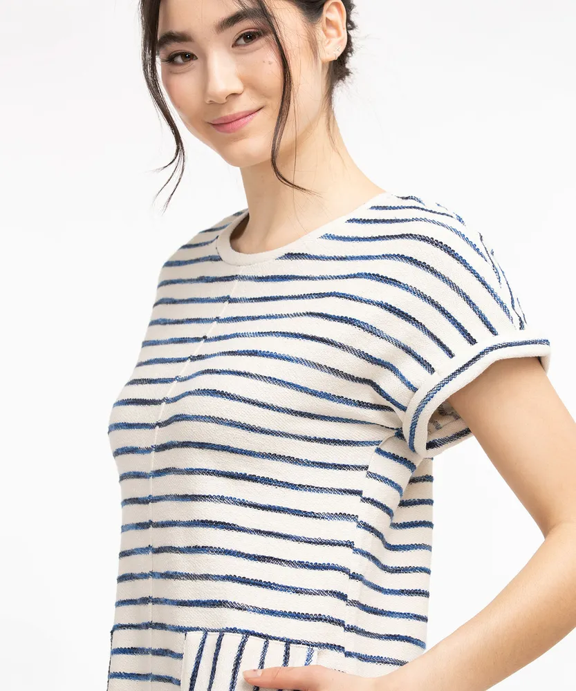Pocketed Sweatshirt Dress