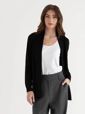 Cashmere Open Cardigan