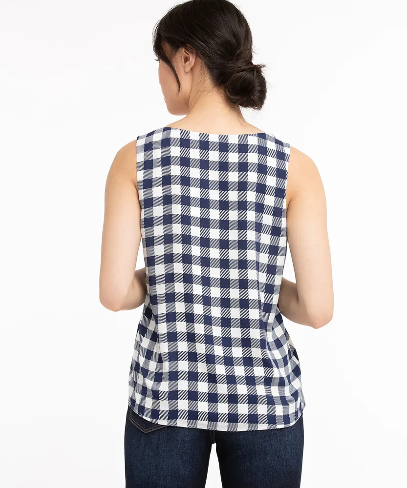 V-Neck Tank Blouse