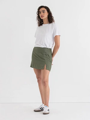 Linen Skort