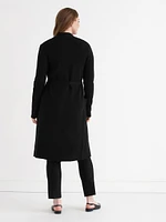Long Cardigan with Tie Belt