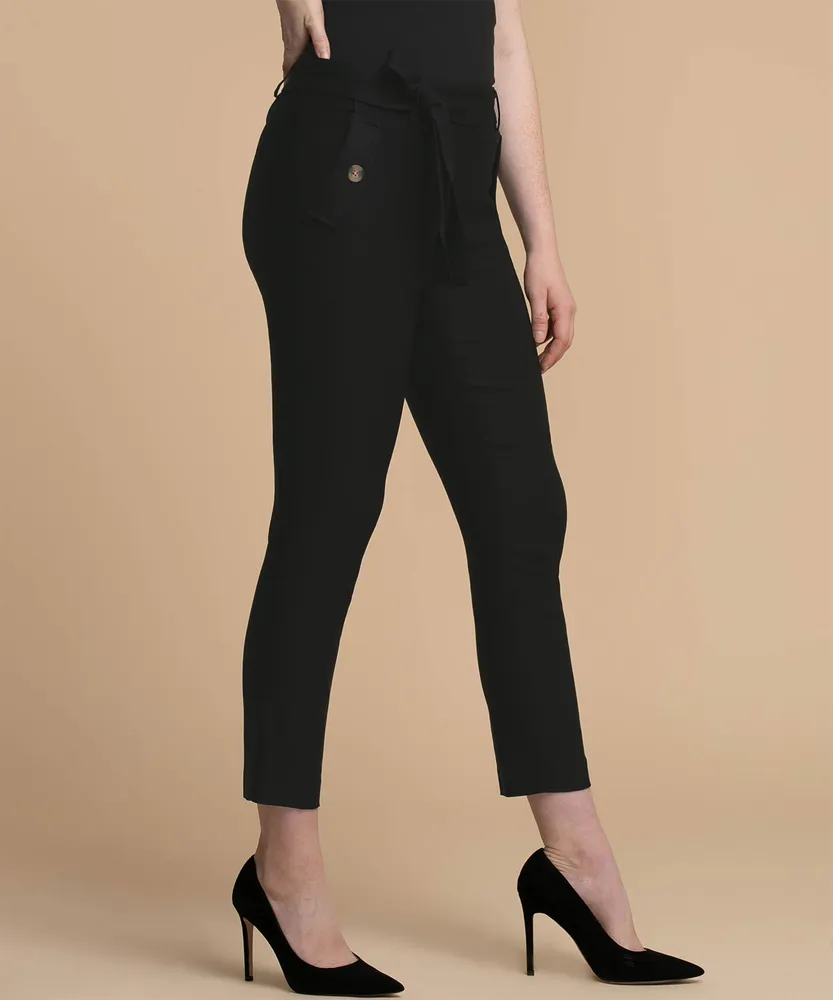 Jules & Leopold Slim Leg Cropped Pull-On Pant