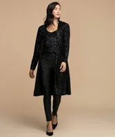 Sequin Duster Cardigan