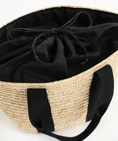 Straw Picnic Bag