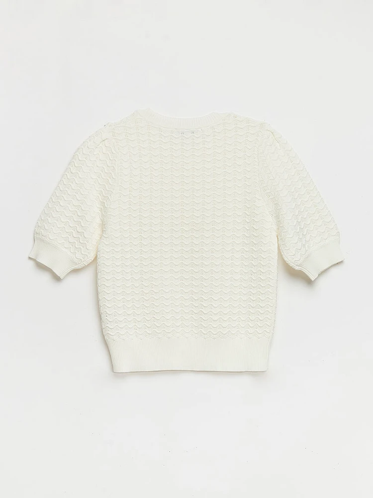 Puff Sleeve Pullover