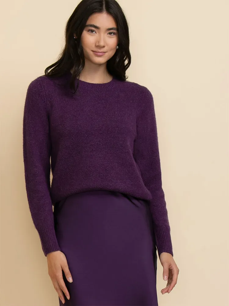 Crewneck Mossy Sweater