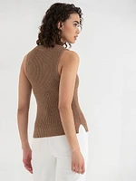 Chunky Tank Top Sweater