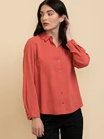 Nicole Long Sleeve Collared Shirt