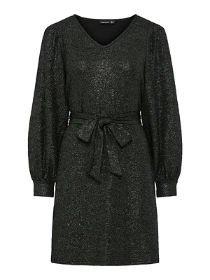 Paola Short Shimmer Dress
