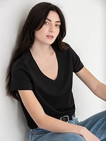 Relaxed V-Neck Tee