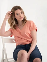 Relaxed V-Neck Tee