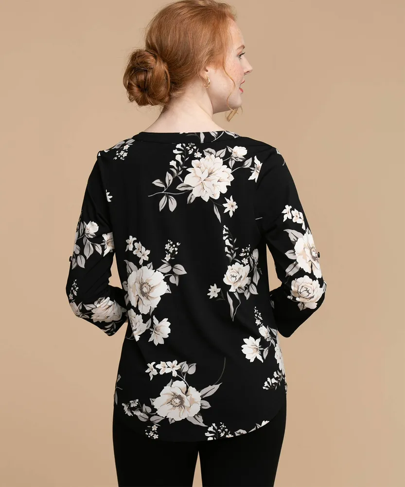 Eco-Friendly V-Neck Top