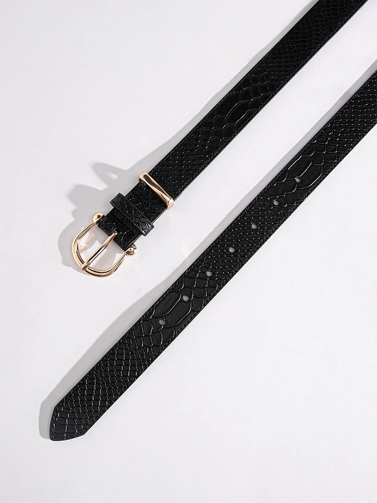 Faux Python Belt