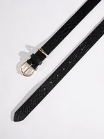 Faux Python Belt